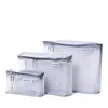 Mumi Toiletry Cubes, Set Of 3 In Gray
