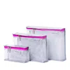 Mumi Toiletry Cubes, Set Of 3 In Pink