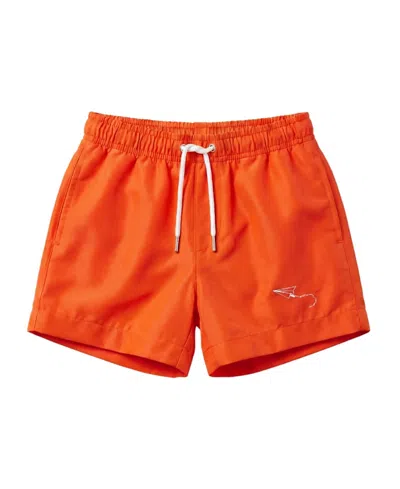 Mumzers Boys' Juice Box Jam Swimzers - Little Kid, Big Kid In Orange