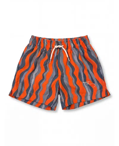 Mumzers Boys' Wavy Days Swimzers - Little Kid, Big Kid In Blue
