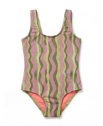 Mumzers Girls' Coral Crush Swimzers - Little Kid, Big Kid In Multi