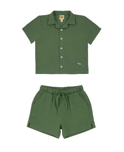 Mumzers Unisex Camo Quest Setzers - Little Kid, Big Kid In Green