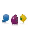Munchkin Nuby Fun Fish Squirters Bath Toys, 3 Pack - Ages 12 Months+