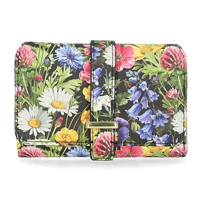 Mundi Amsterdam Womens Flip Fold Wallet In Black