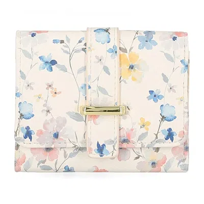 Mundi Anna Indexer Womens Rfid Blocking Indexer Wallet In White