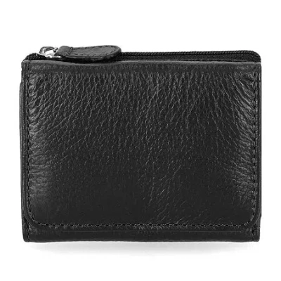Mundi Rio Leather Mini Womens Wallet In Black