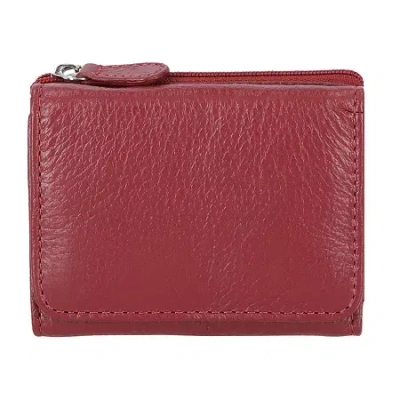 Mundi Rio Leather Mini Womens Wallet In Red