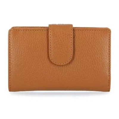 Mundi S&p Indexer Womens Rfid Blocking Indexer Wallet In Brown