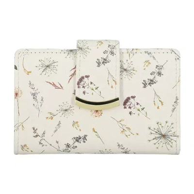 Mundi S&p Womens Rfid Blocking Indexer Wallet In White