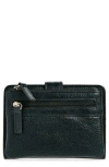Mundi Small Leather Goods Campbell Leather Wallet In Black