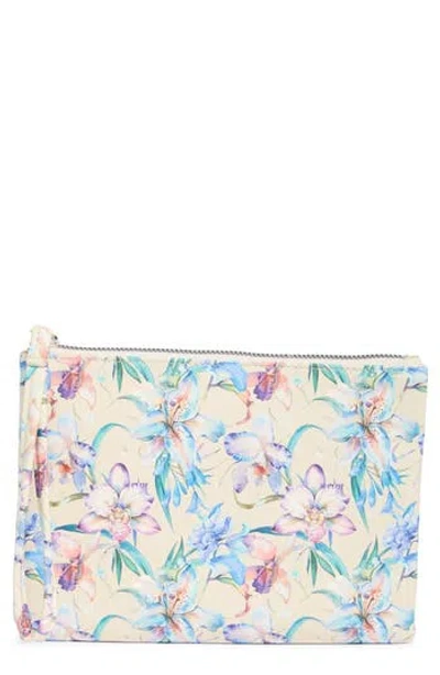 Mundi Small Leather Goods Floral Print Clutch