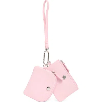 Mundi Small Leather Goods Kelly Wristlet & Coin Pouch