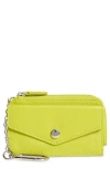 Mundi Small Leather Goods Penny Chain Wallet In Green