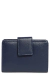 Mundi Small Leather Goods Pixie Leather Card Case In Pink