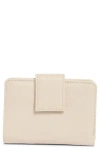 Mundi Small Leather Goods Pixie Leather Card Case In Sand