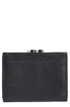 Mundi Small Leather Goods Soho Frenchie Clutch In Black