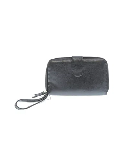 Pre-owned Mundi Wristlet In Black