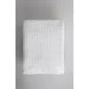 Mungo Organic Belgian Waffle Hand Towels Set Of 2 In White