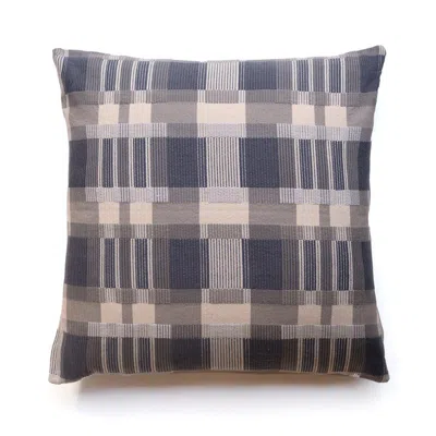 Mungo Skipping Block Pillow- Hopscotch In Gray