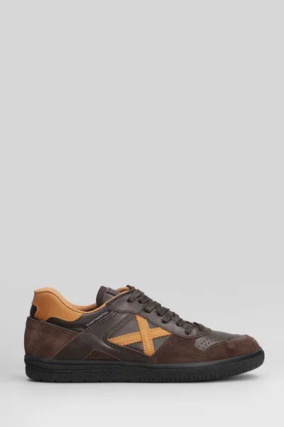 Munich Continental Prem 11 Sneakers In Brown