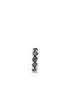 Munnu The Gem Palace 18kt White Gold Hoop Diamond Earring