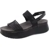 Munro Alessia Slingback Platform Sandal In Multi