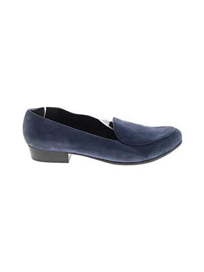 Pre-owned Munro American Flats In Blue
