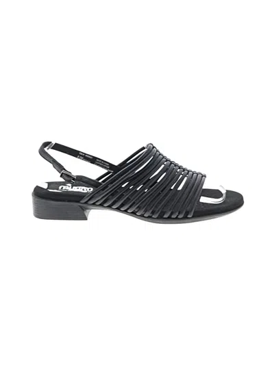 Pre-owned Munro American Sandals In Black
