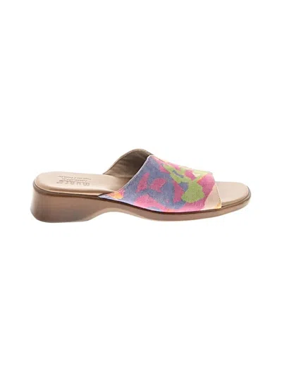 Pre-owned Munro American Sandals In Pink