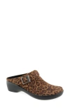 Munro Clarice Leather Clog In Multi