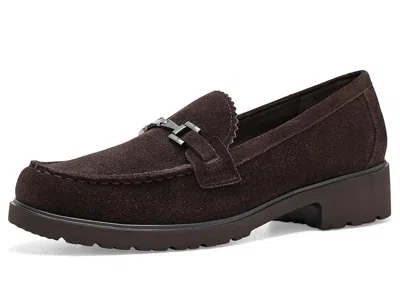 Munro Colleen Women's Flat Shoes Chocolate Suede: 9 W (d), Leather In Brown