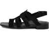Munro Corine M491386 Sandals Womens Us 8 Black Leather Strappy Slingback Khd1090 In Black