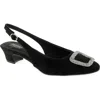 Munro Diva Slingback Pump In Black