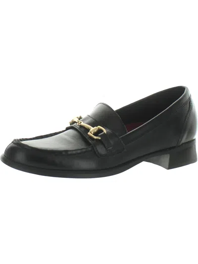 Munro Gryffin Leather Loafer In Black