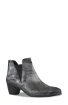 Munro Jackson Chelsea Boot In Black Metallic