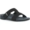 Munro Jody Slide Sandal In Black