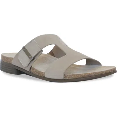 Munro Jody Slide Sandal In Silver