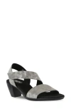 Munro Lucia Sandal In Gunmetal M