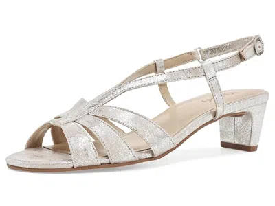 Munro Luna Women's Dress Sandals Dusty Metallic: 6.5 M (b), Leather
