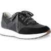 Munro Piper Sneaker In Black Suede