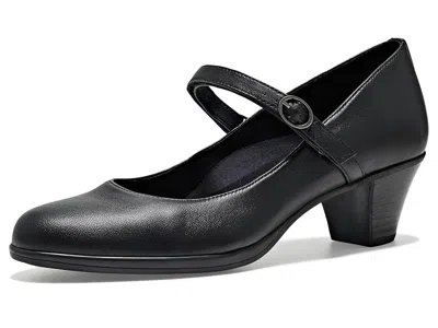 Munro Rita High Women's Heels Black Leather: 8.5 W (d)