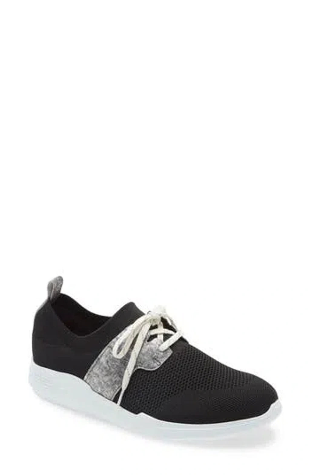 Munro Sandi Sneaker In Black/grey ModeSens