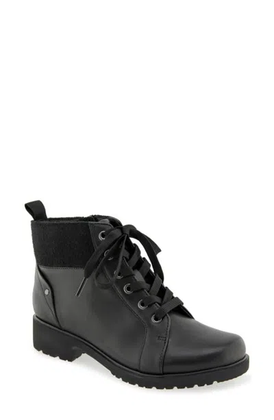 Munro Sara Leather Bootie In Multi