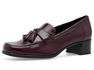 Munro Skarlet High Women's Heels Wine Crinkle Patent: 10.5 M (b), Leather In Multi