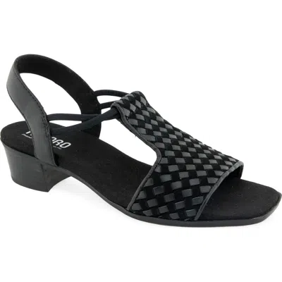 Munro Susan Sling Back Sandal In Black