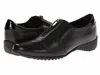 Munro Women's Berkley Leather Slip On In Black In Black