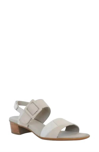 Munro Women's Frances Slingback Sandal In Mid Taupe Combo In Multi