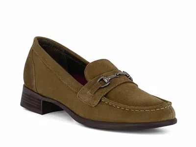 Munro Women's Gryffin Shoes In Toasted Sesame Suede In Multi