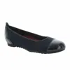 Munro Women's Henlee Flats In Navy Fabric