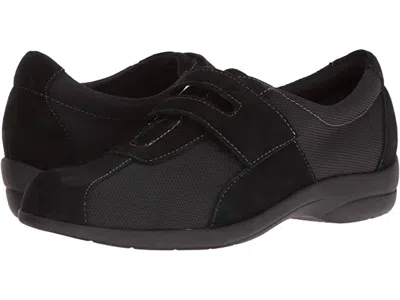 MUNRO WOMEN'S JOLIET FABRIC SUEDE SHOES IN BLACK
